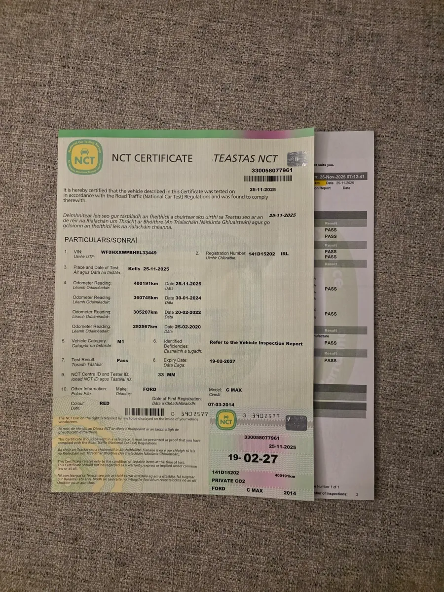 FORD GRAND C-MAX 1.6 TDCI NCT 02/27 - Image 3