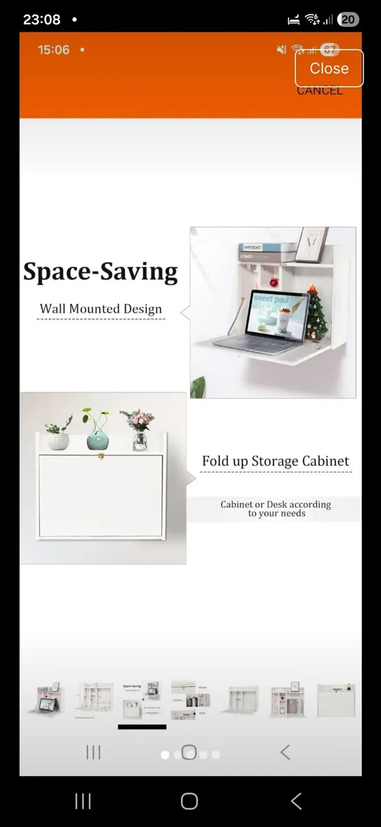 Foldable desk - Image 1