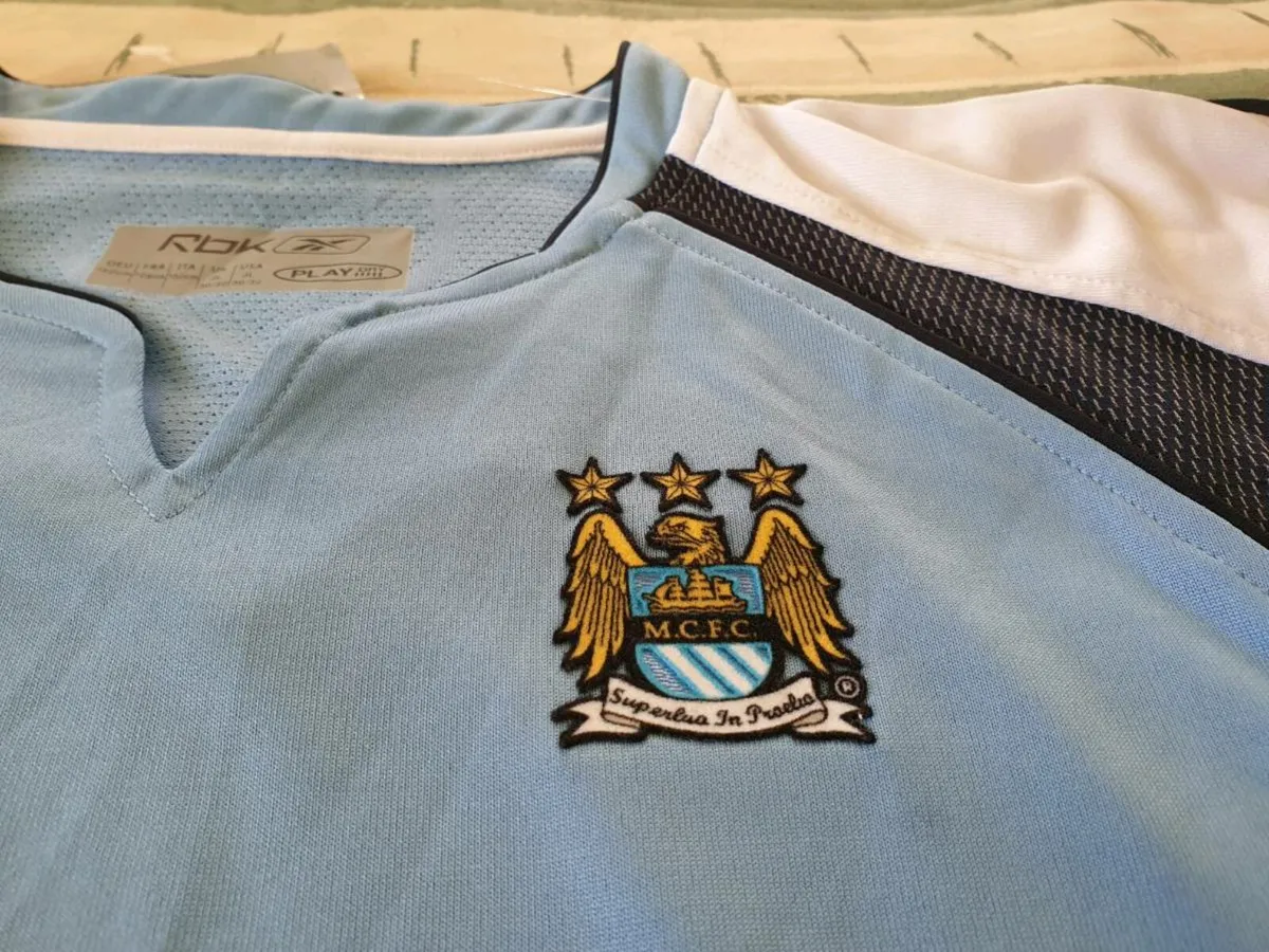 Manchester City Home Jersey 2006 to 2007 Shirt - Image 3