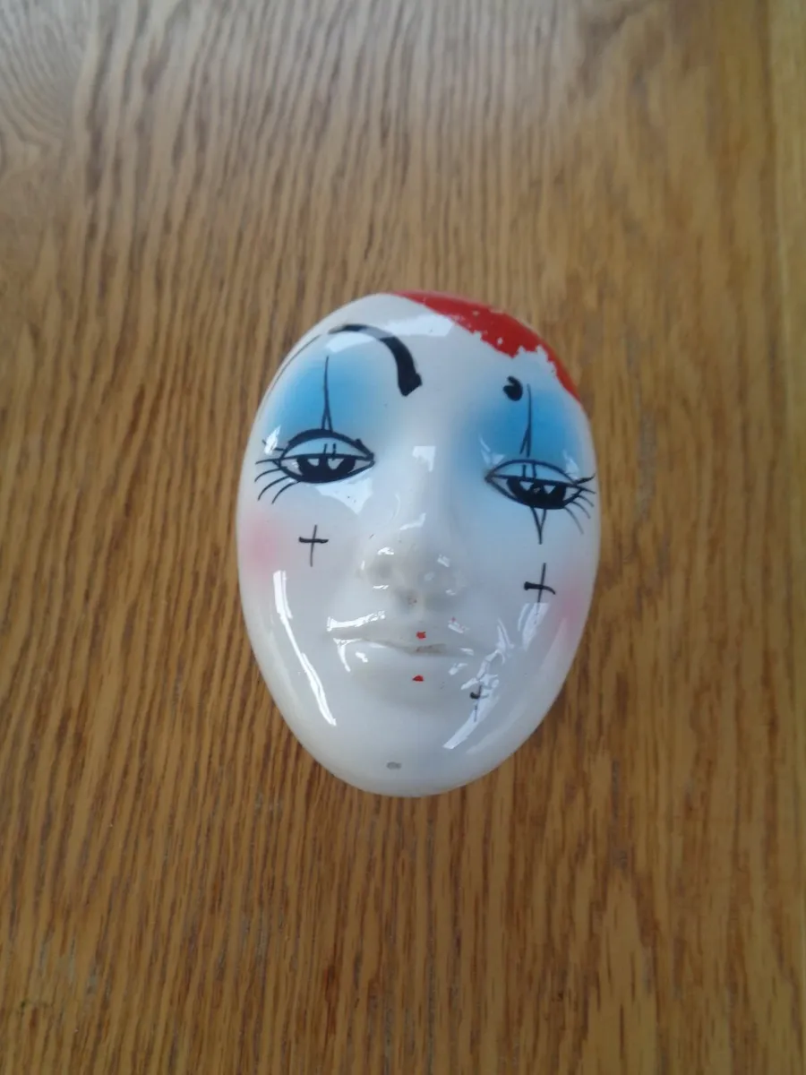 Vintage Clown Trinket Box for Sale - Image 1