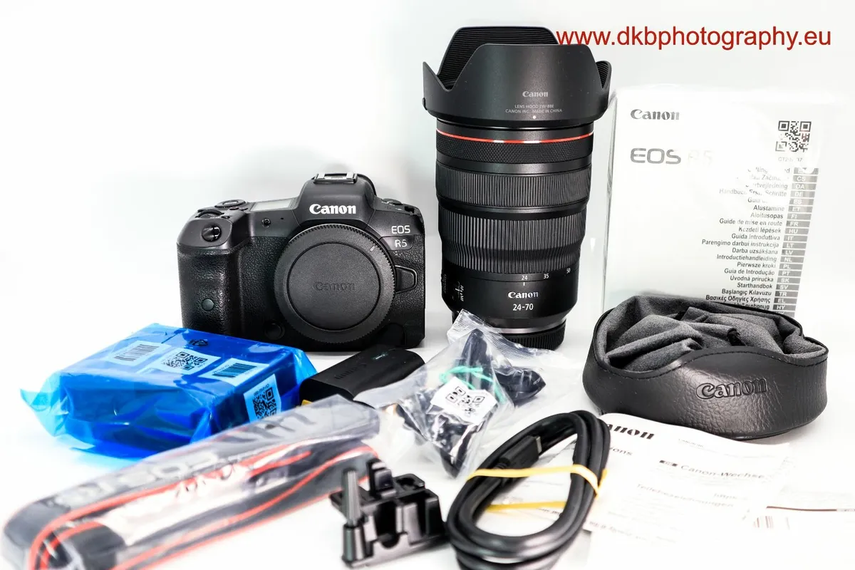 CANON EOS R5 CAMERA & RF 24-70mm F2.8L IS USM LENS - Image 2