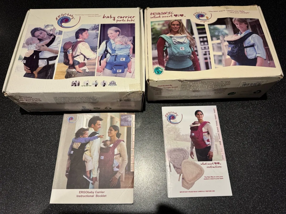 ERGObaby Carrier & Infant Insert Boxed - Image 1