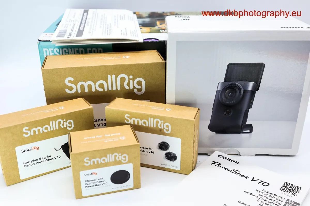 CANON POWERSHOT V10 ADVANCED VLOGGING KIT #0209 - Image 1