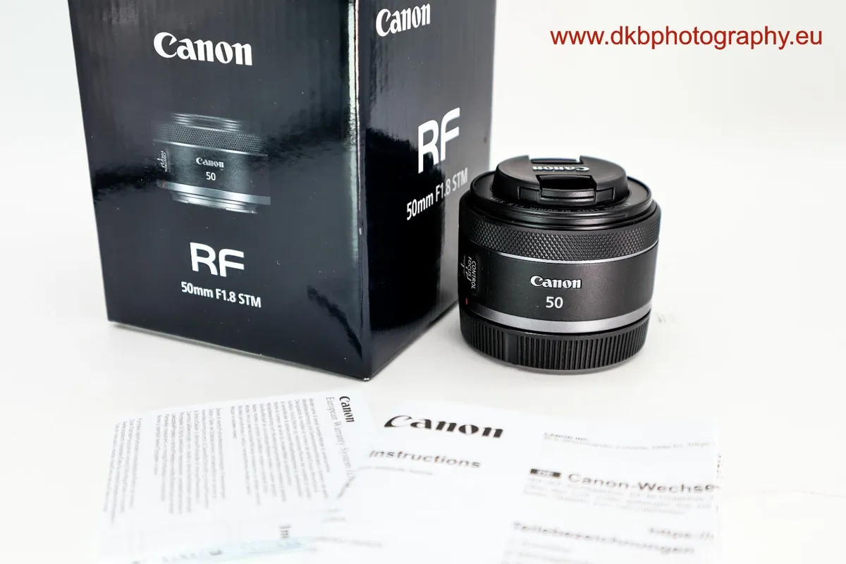 CANON RF 50mm F1.8 STM LENS #0585 - Image 3