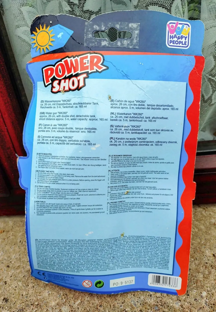 Kids Toy Water Gun (brand New). - Image 3