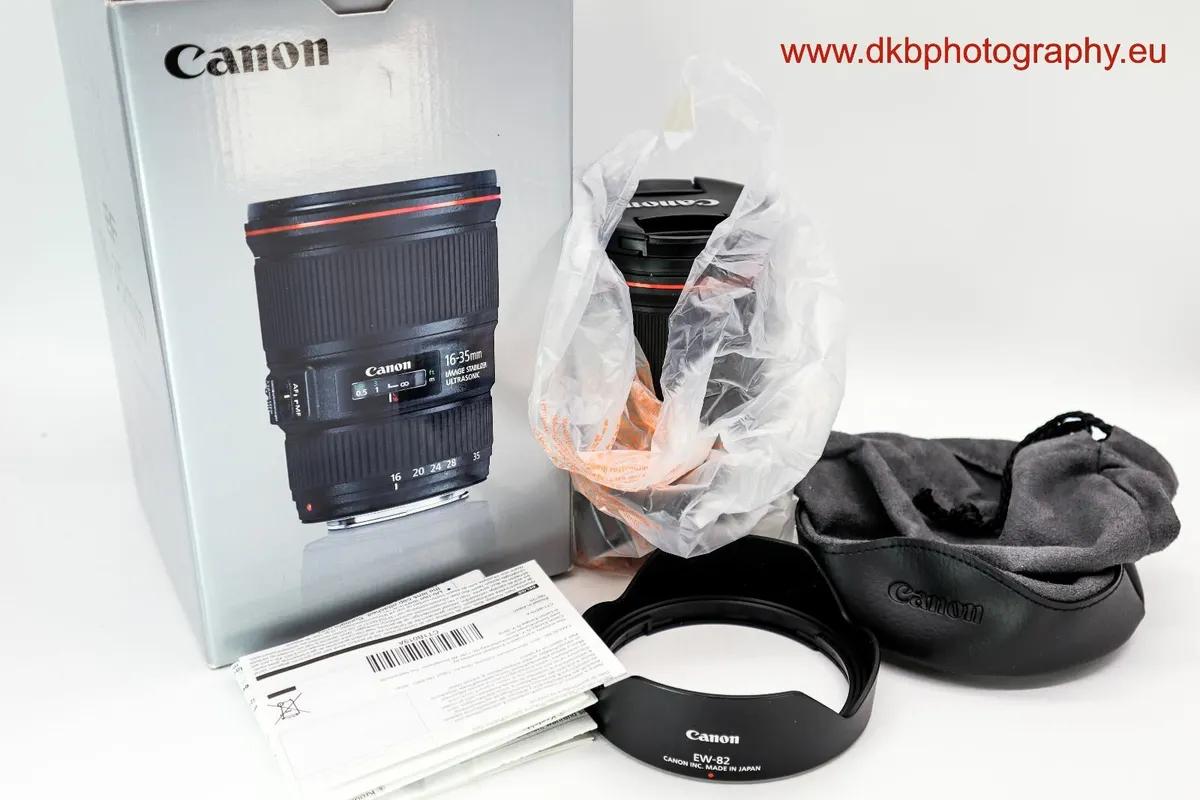CANON EF 16-35mm F4L IS USM LENS #0596 - Image 1