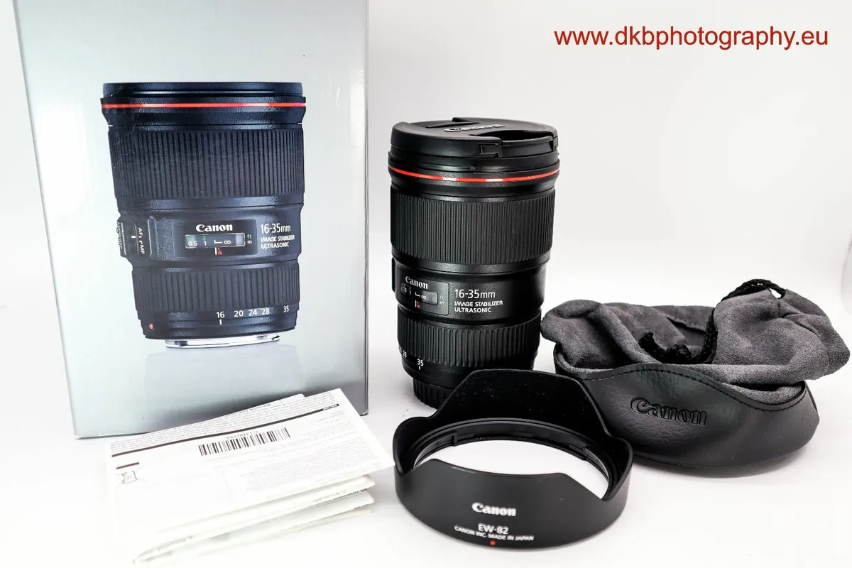 CANON EF 16-35mm F4L IS USM LENS #0596 - Image 2