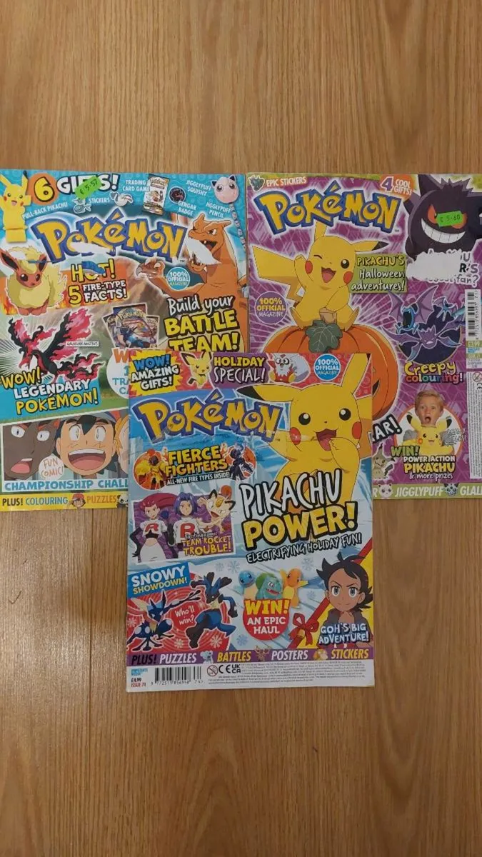 Pokémon magazines - Image 1
