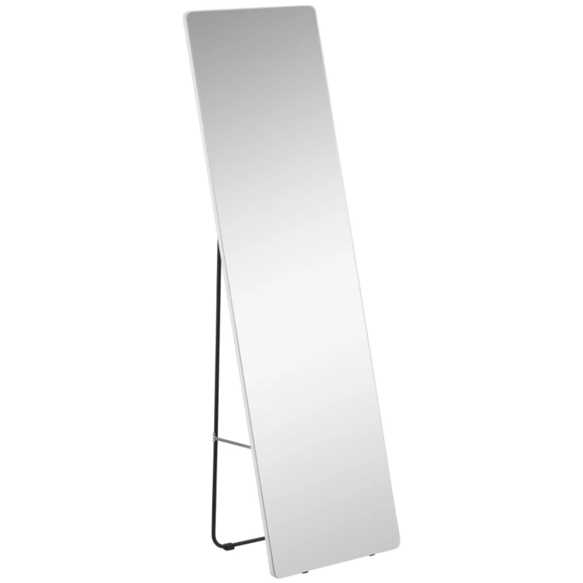 Standing Mirror Wall Mirror Full-Length Mirror, Al - Image 2