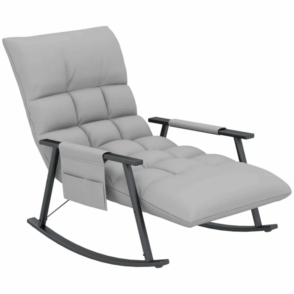 Rocking chair, adjustable backrest & footrest, sid - Image 3