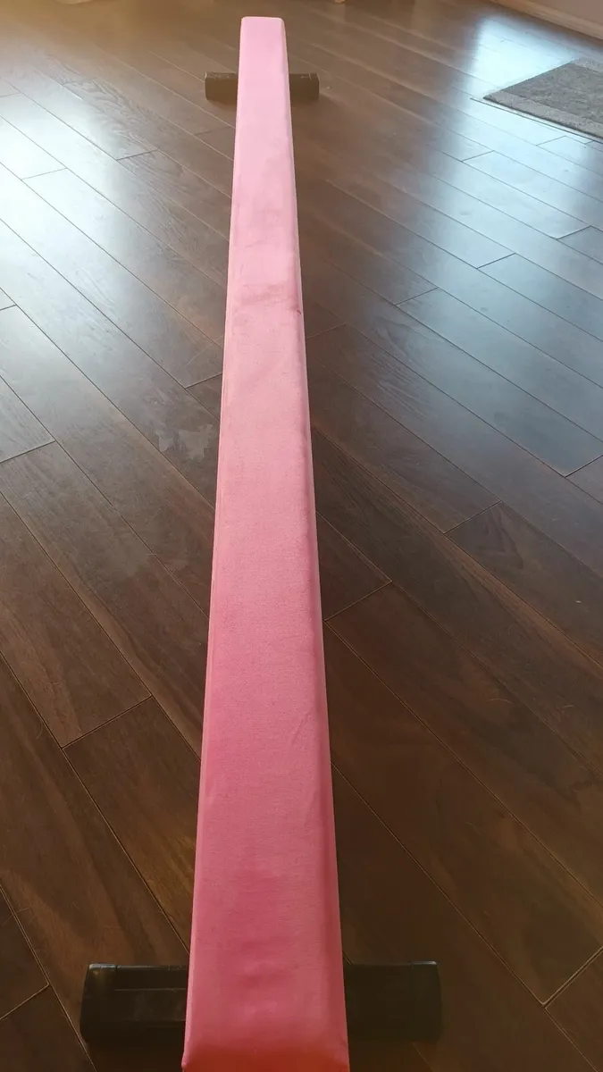 8 foot solid gymnastics balance beam - Image 2