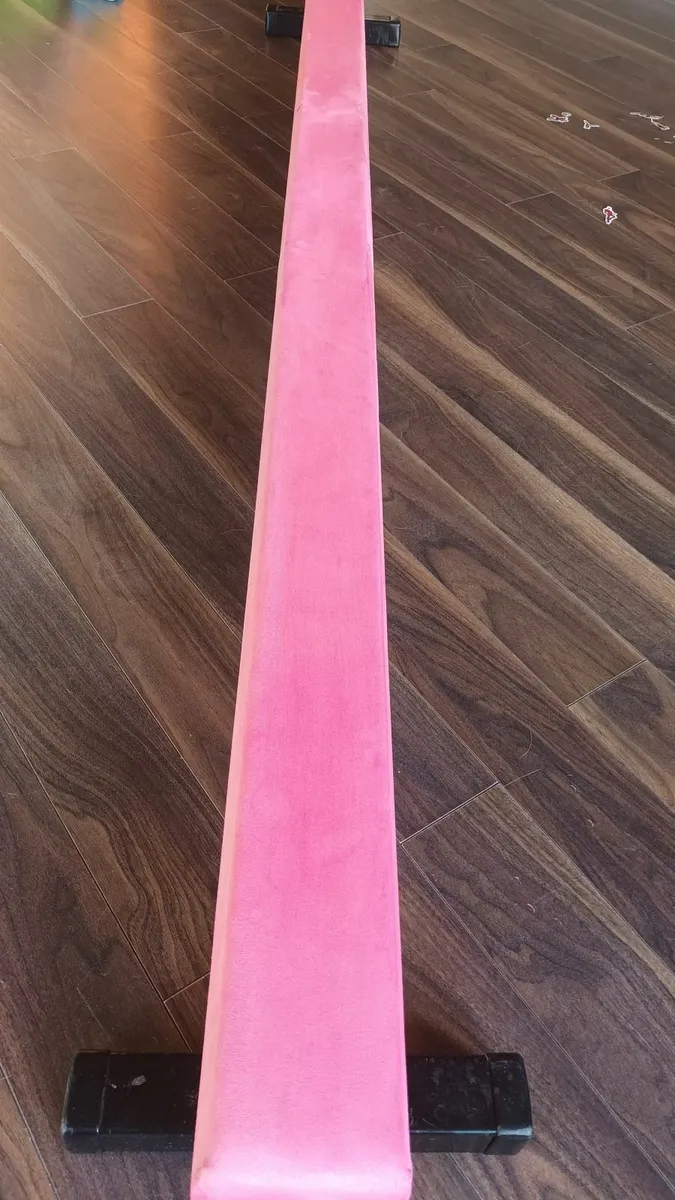 8 foot solid gymnastics balance beam - Image 3