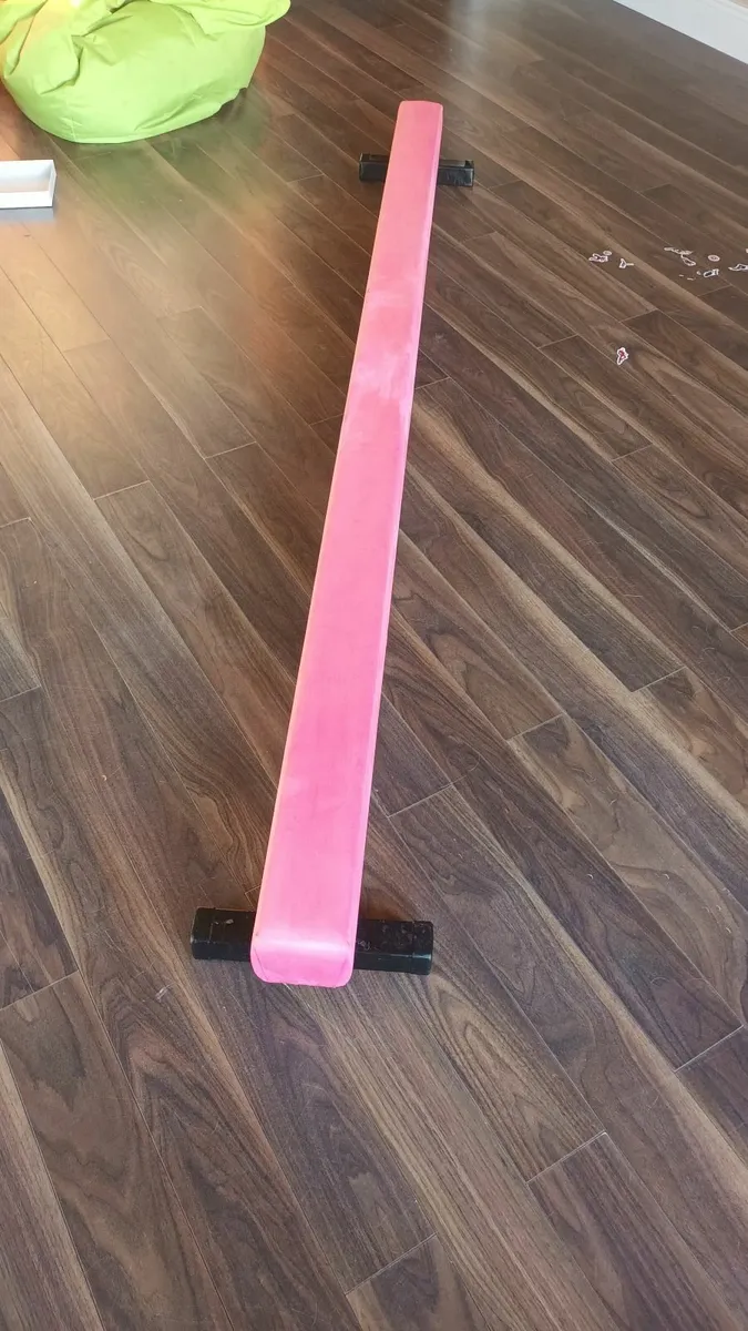 8 foot solid gymnastics balance beam - Image 4