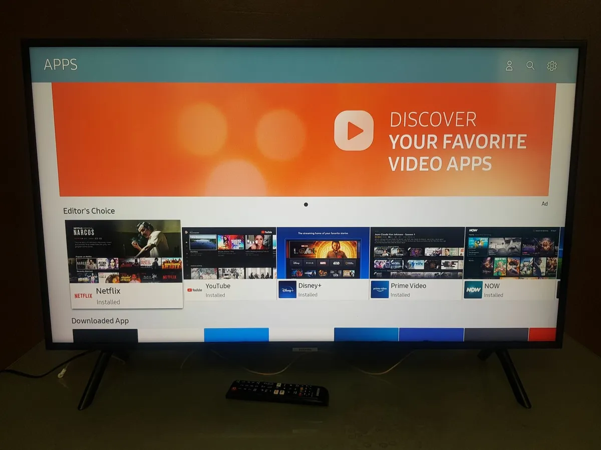 43" Samsung 4K Certified Ultra HD HDR Smart LED TV - Image 1