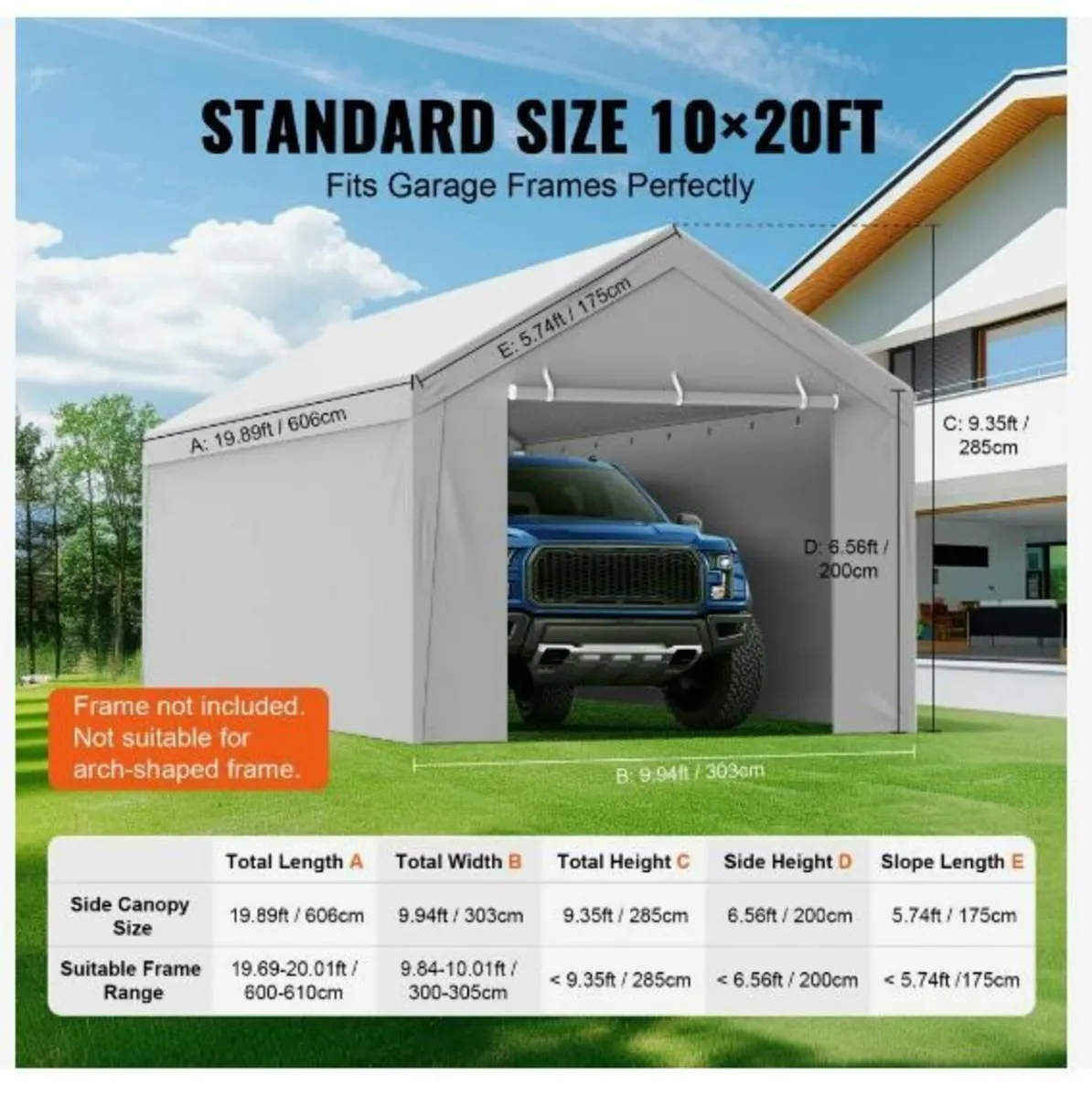 Carport Replacement Canopy Cover - Image 4