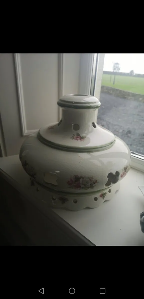 Unusual Ceramic Ceiling Shade - Image 1