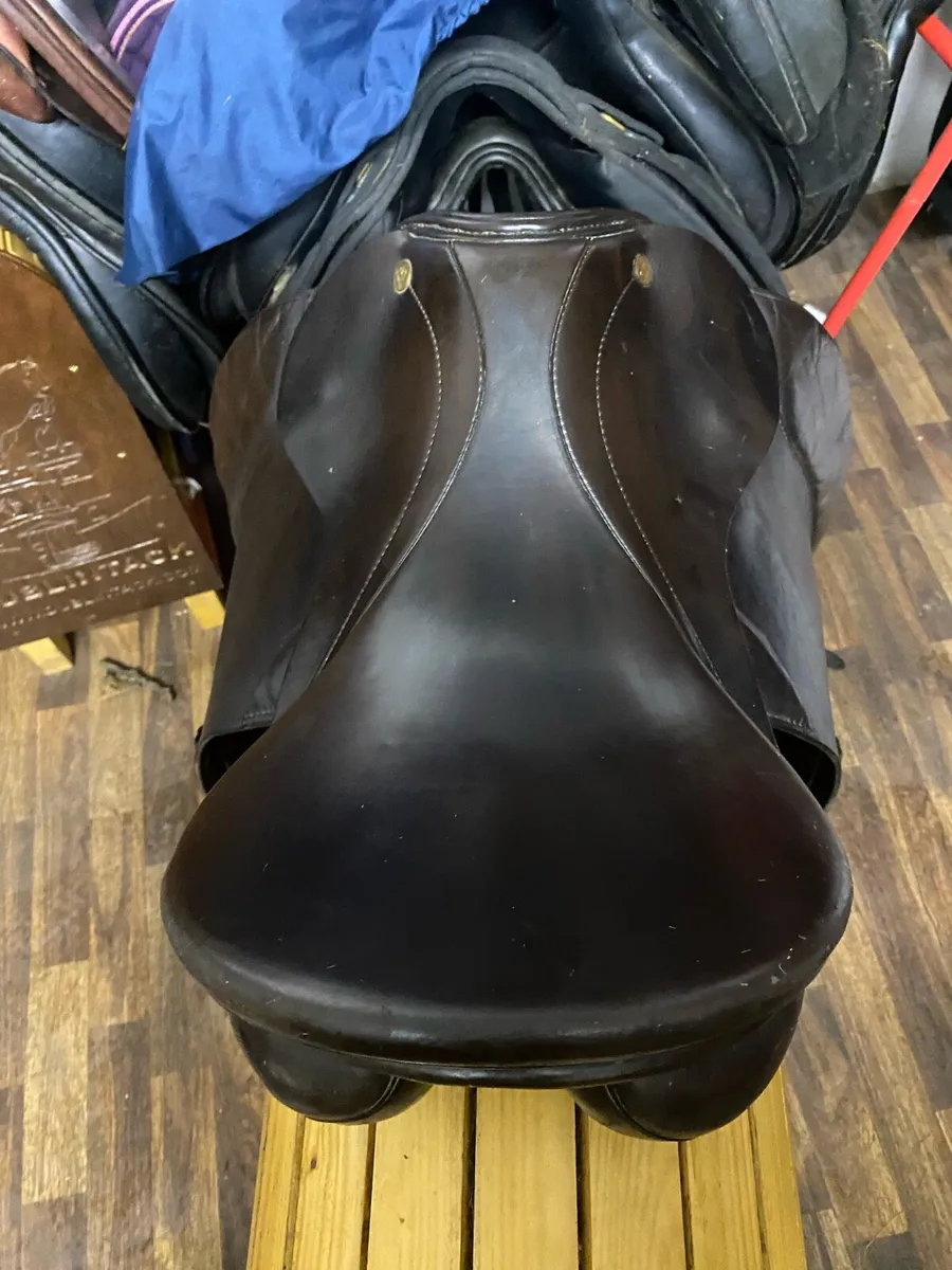 Prestige brown Leather saddle suit TB - Image 2