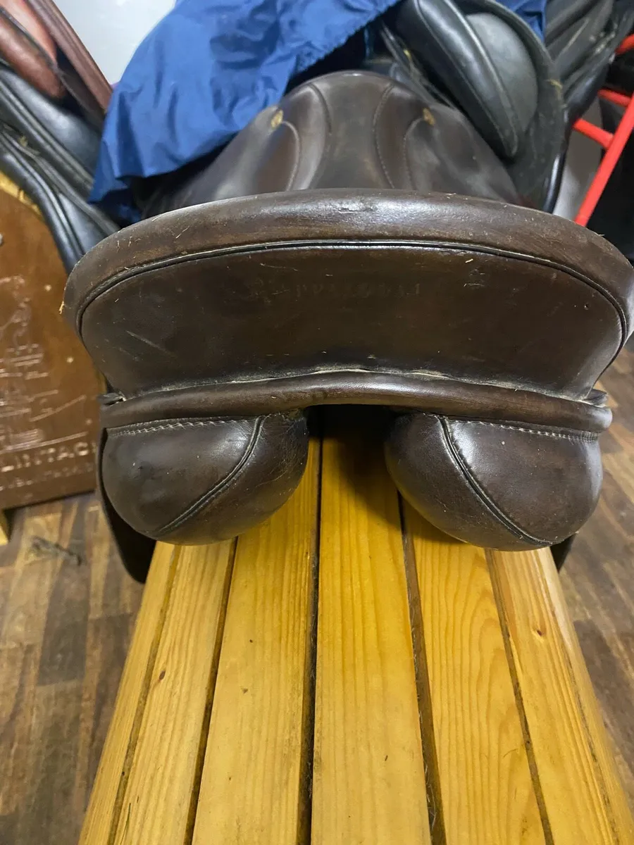 Prestige brown Leather saddle suit TB - Image 3