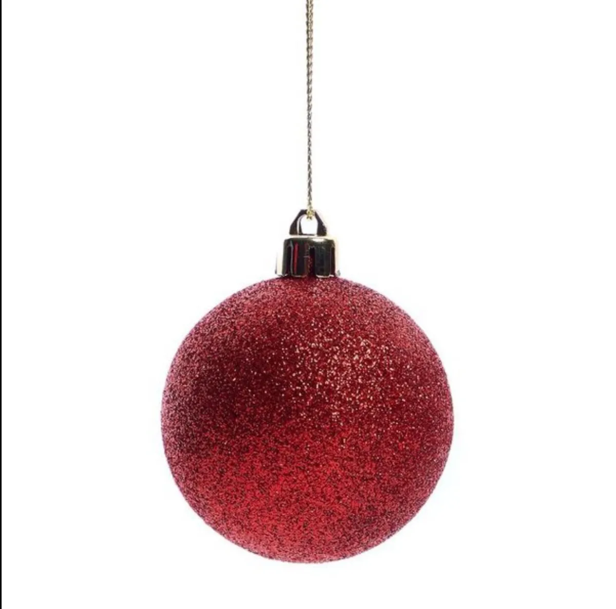 BRAND NEW Red Christmas Baubles - 15 Pack - Image 4