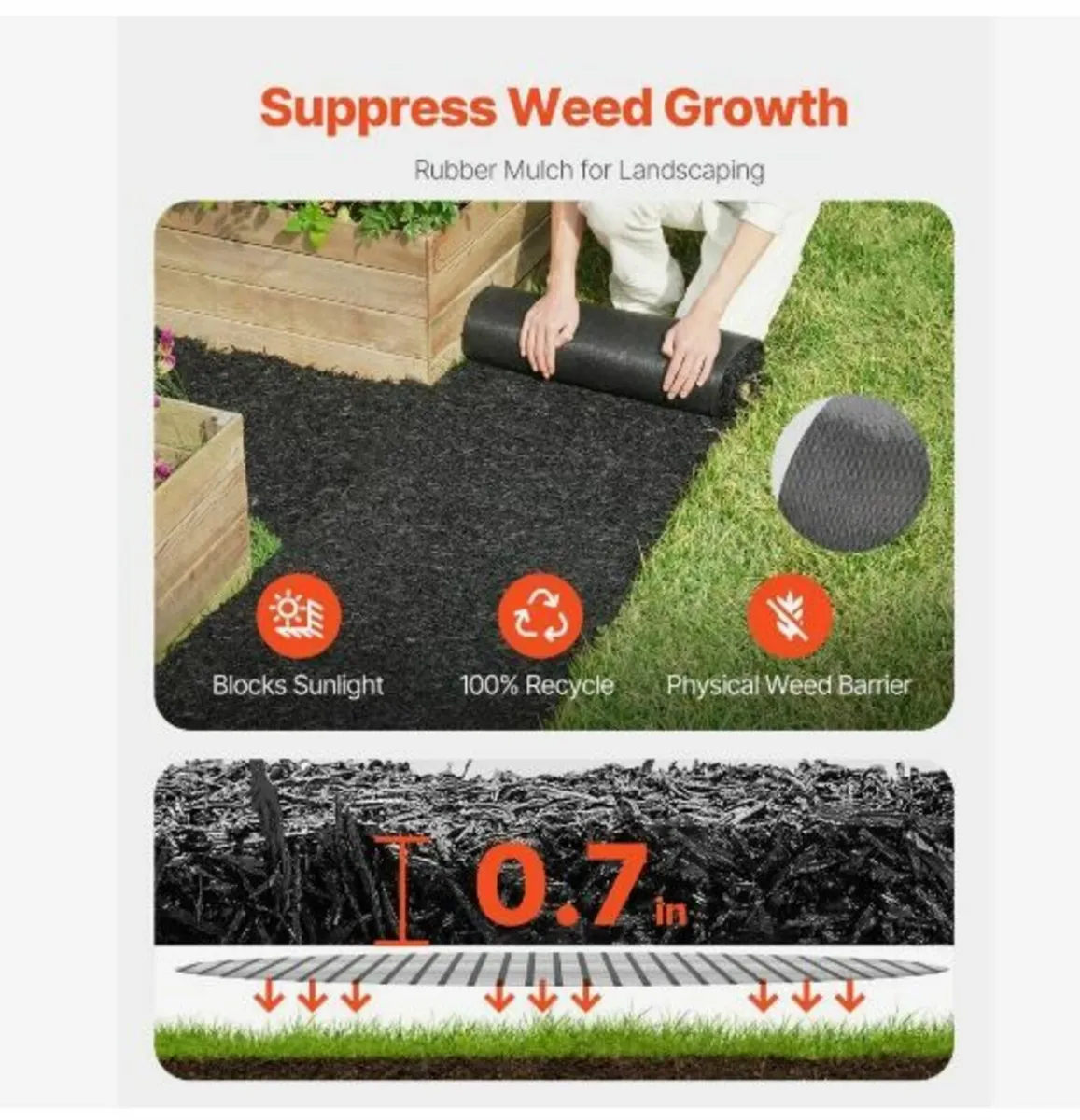 Rubber Mulch for Landscaping - Image 2