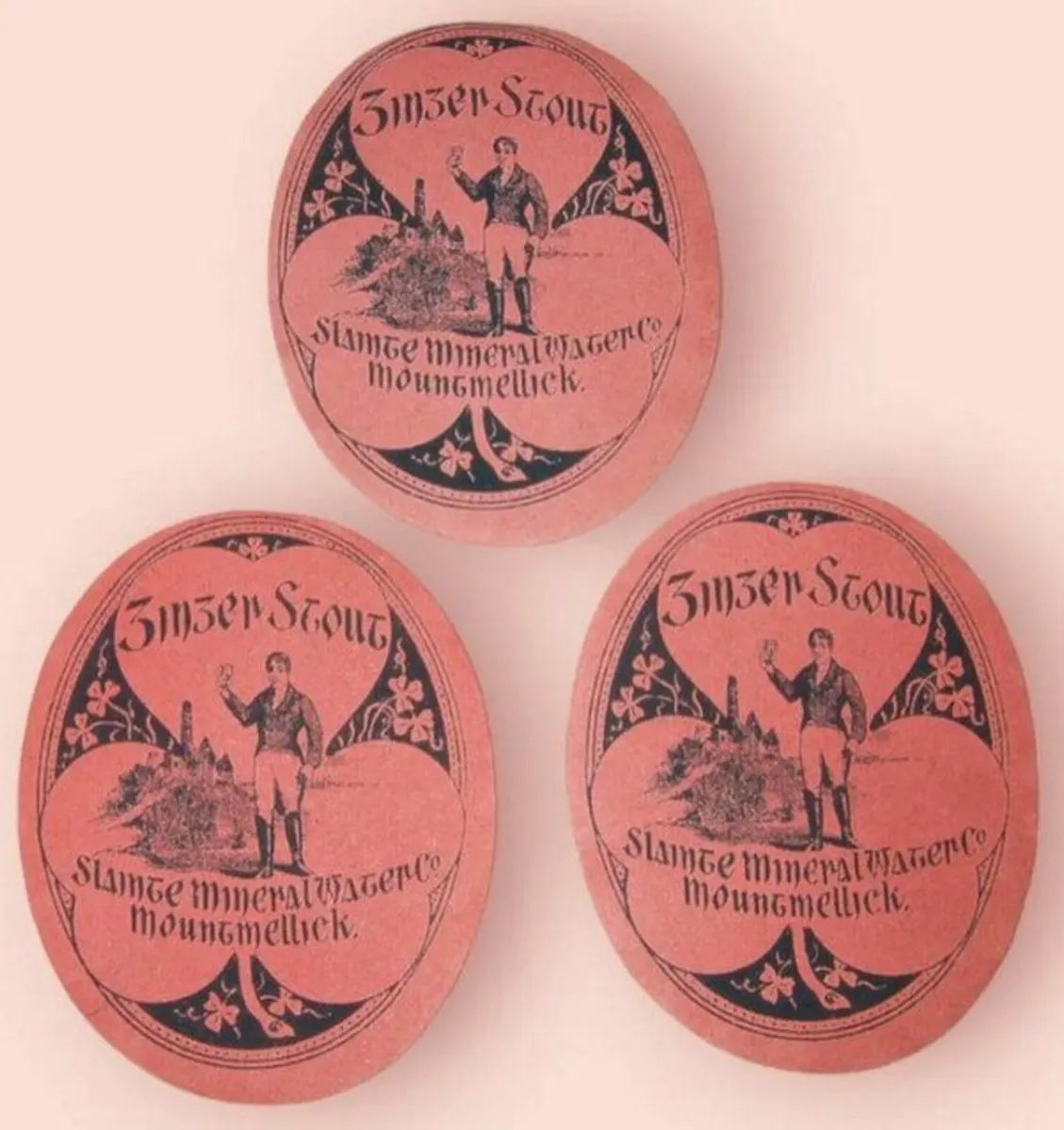 Mountmellick 'Slainte Mineral Water' Labels - Image 4