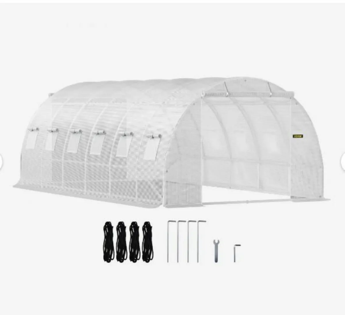 Walk-in Tunnel Greenhouse, 609.6 x 304.8 x 213.4 - Image 1