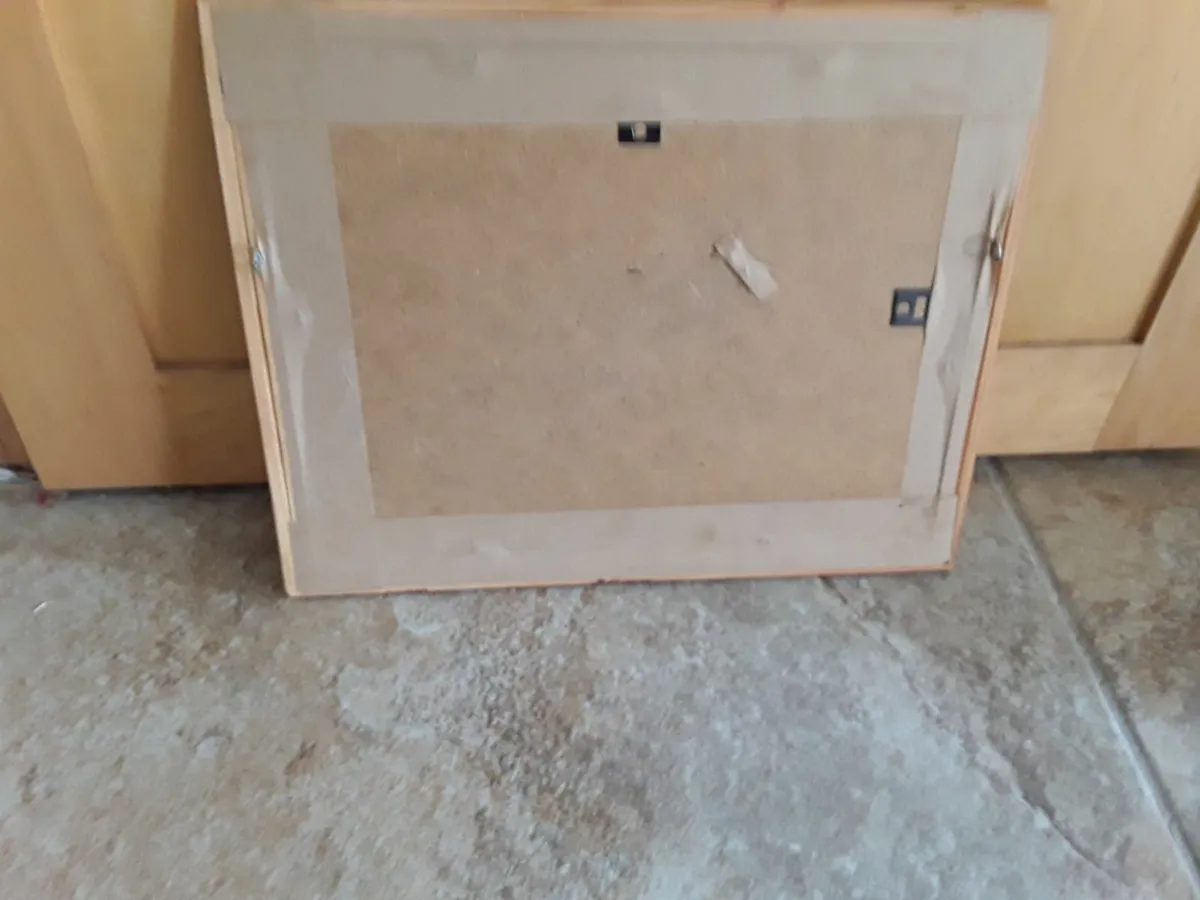 Old small picture of Christ's baptism - Image 2