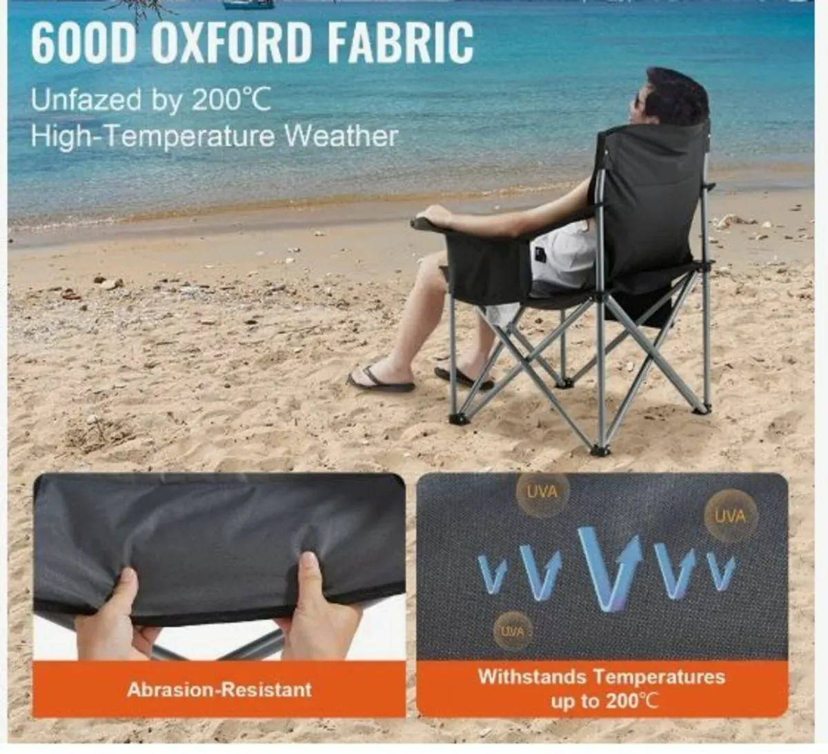 Camping Folding Chair for Adults - Image 3