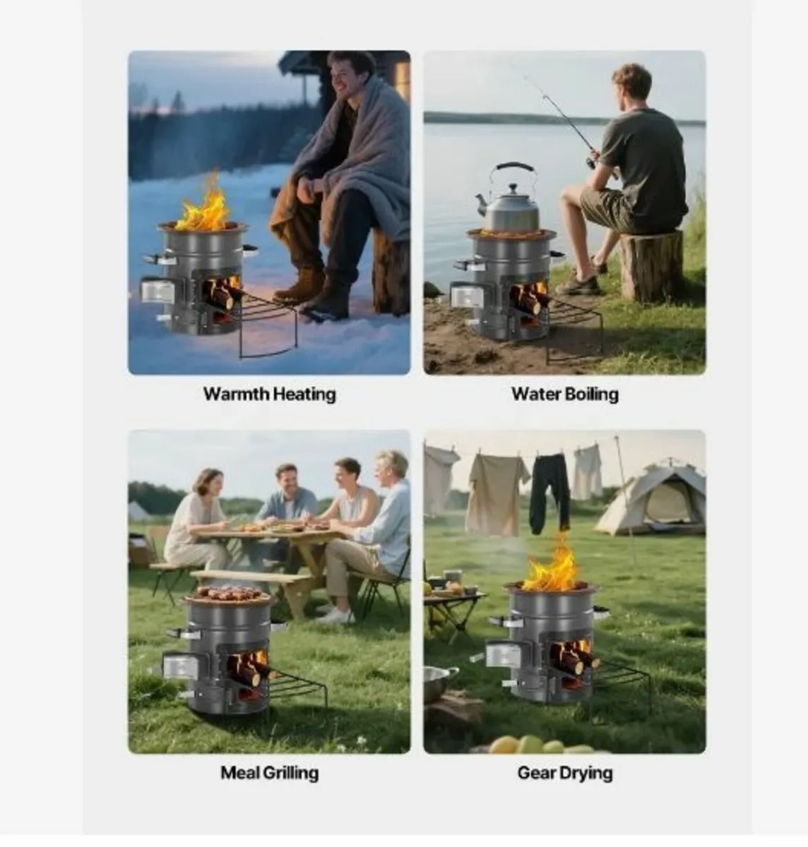 Camping Rocket Stove - Image 2