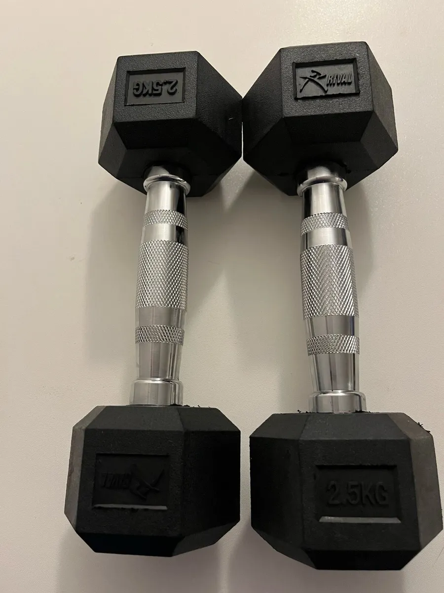 Dumb bells 2.5kg. X2