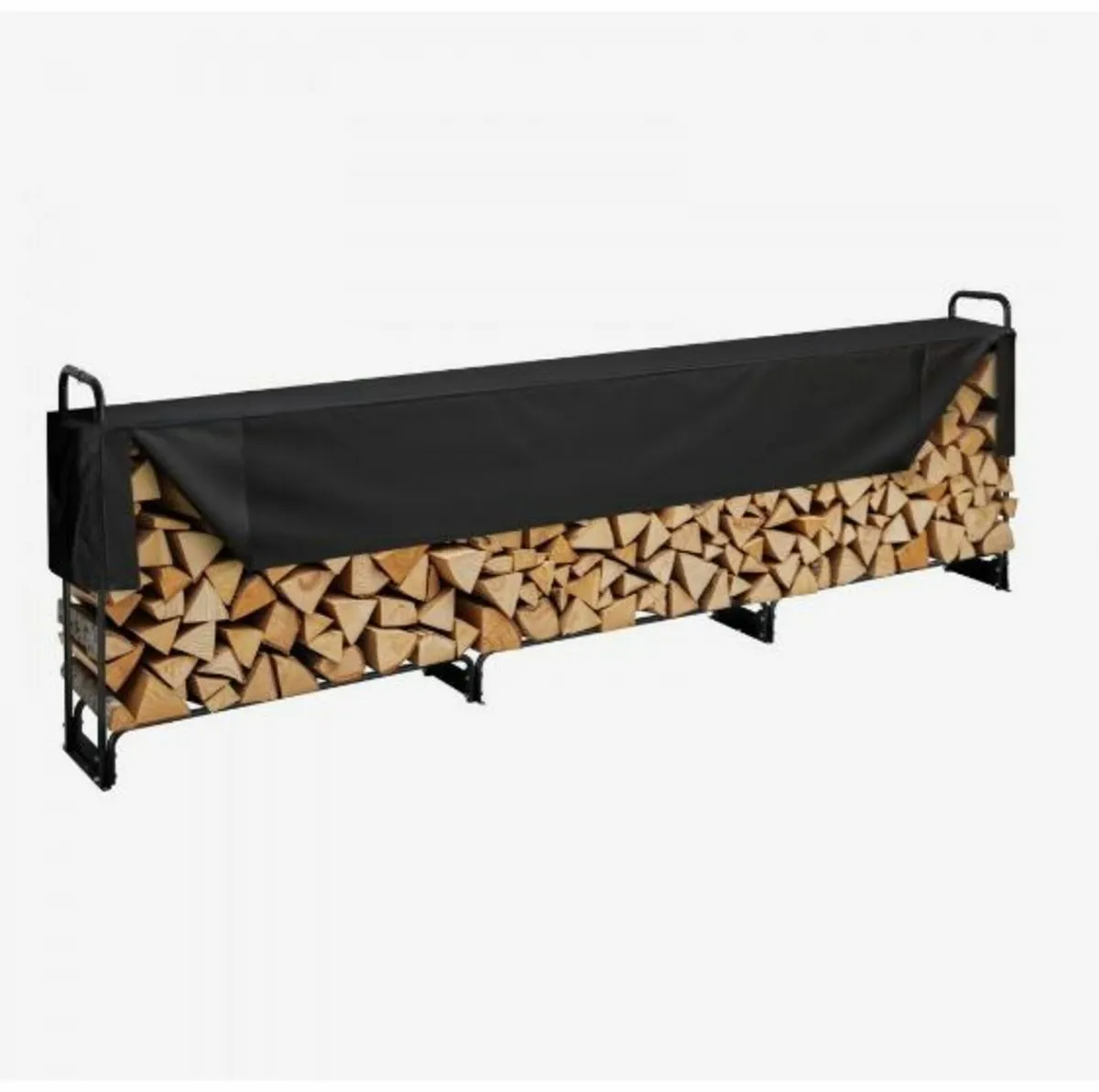 3.9m Outdoor Firewood Rack - Image 3