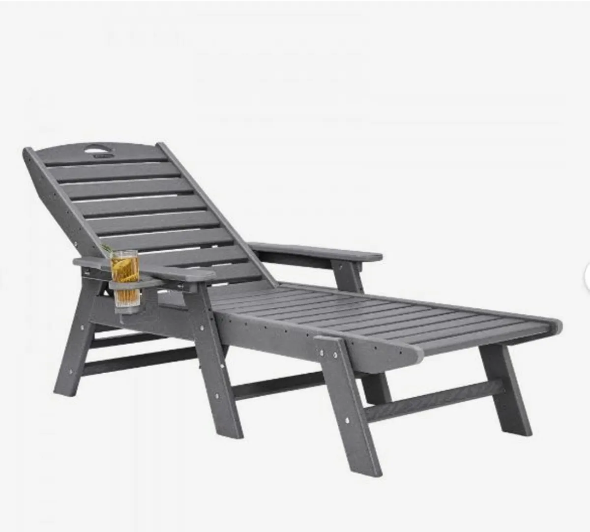 Chaise Lounge Chair, 181 kg Weight Capacity - Image 1