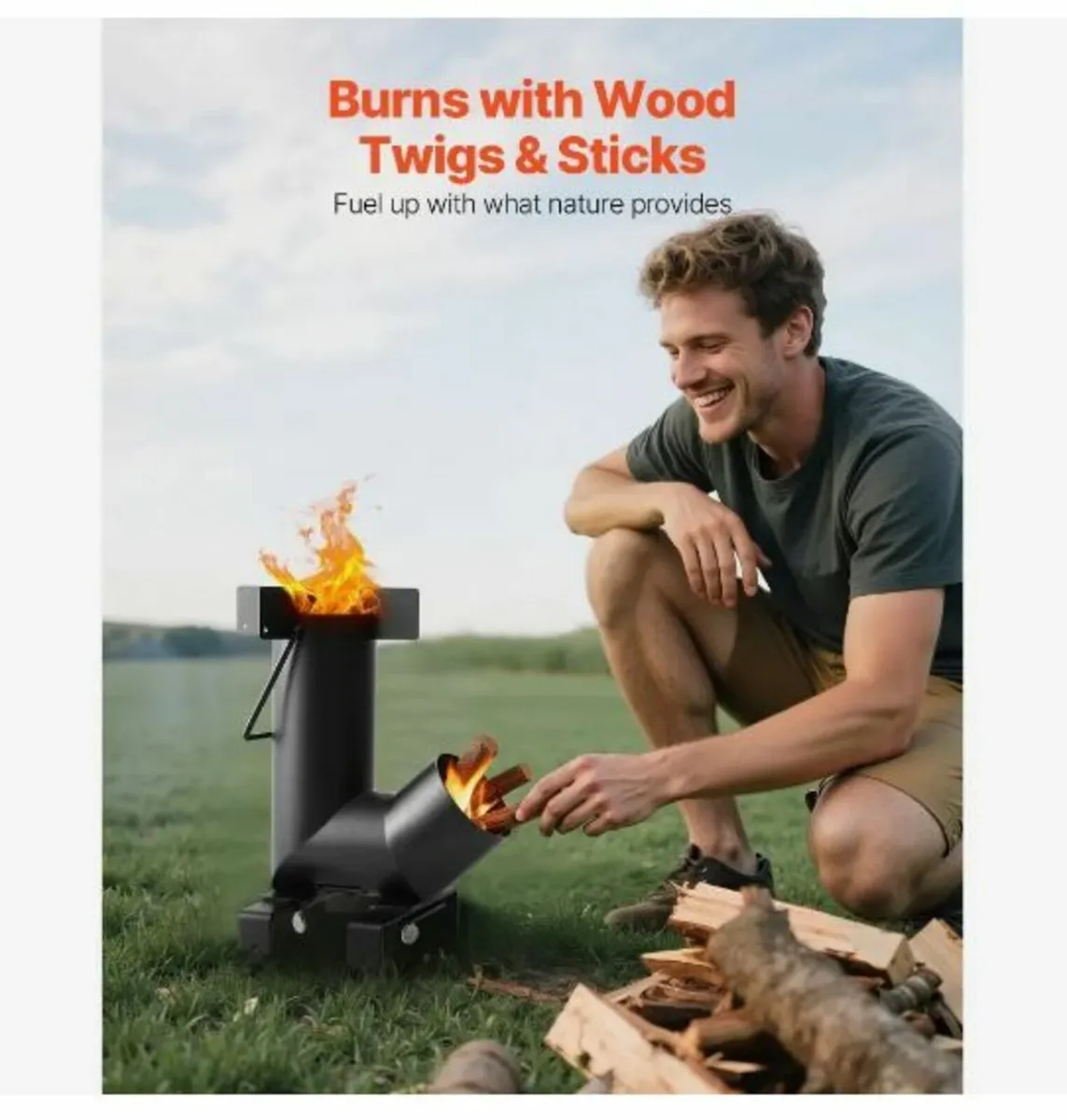 Camping Rocket Stove - Image 3