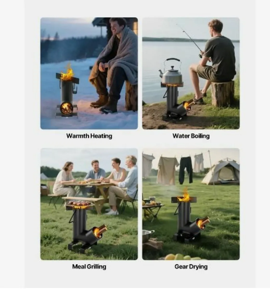 Camping Rocket Stove - Image 4