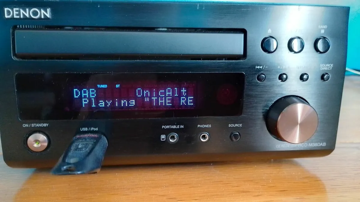 DENON RCD-M38 AUDIO SYSTEM - Image 1