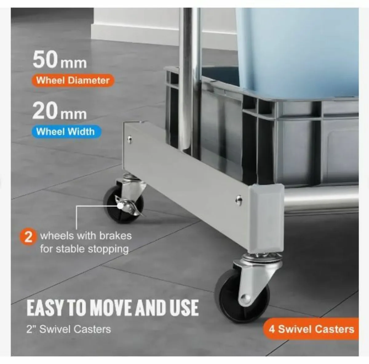 Garden Tool Organizer, 10 Slots with Hooks - Image 4