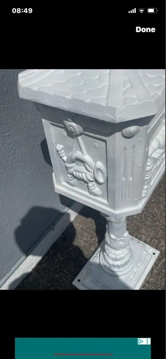 Cast iron letterbox - Image 4