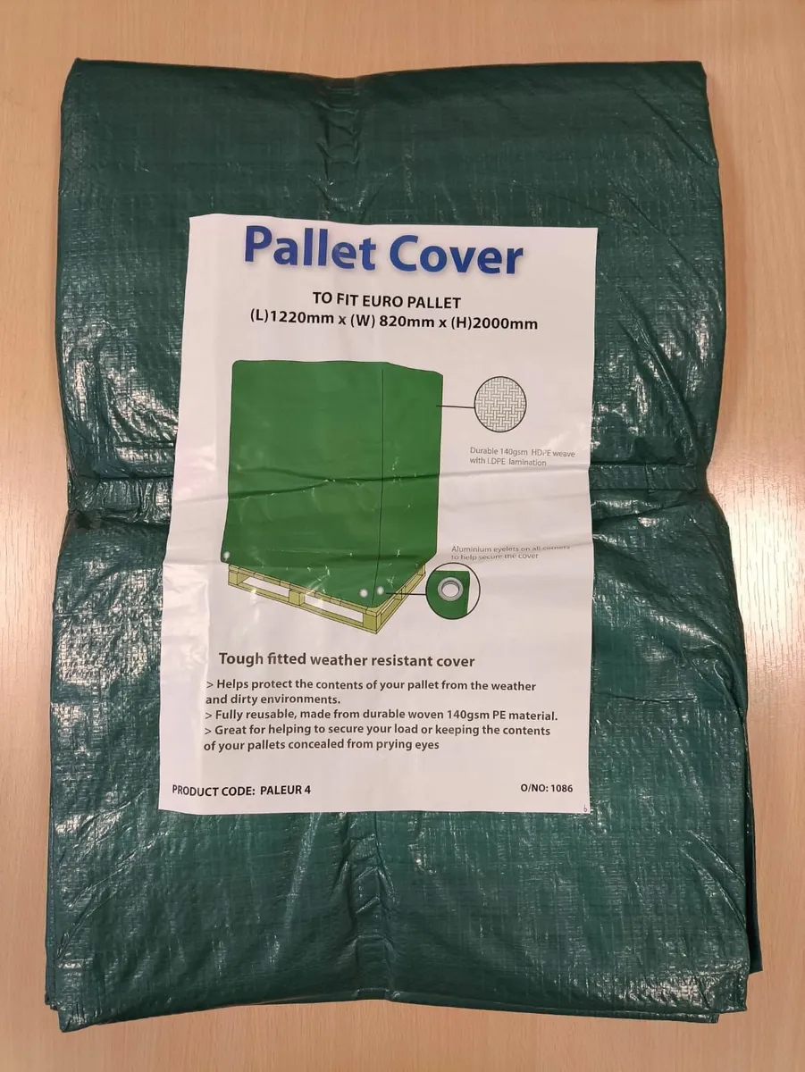 Euro Pallet Cover XLarge -1220 L x 820 W x 2000 H - Image 1