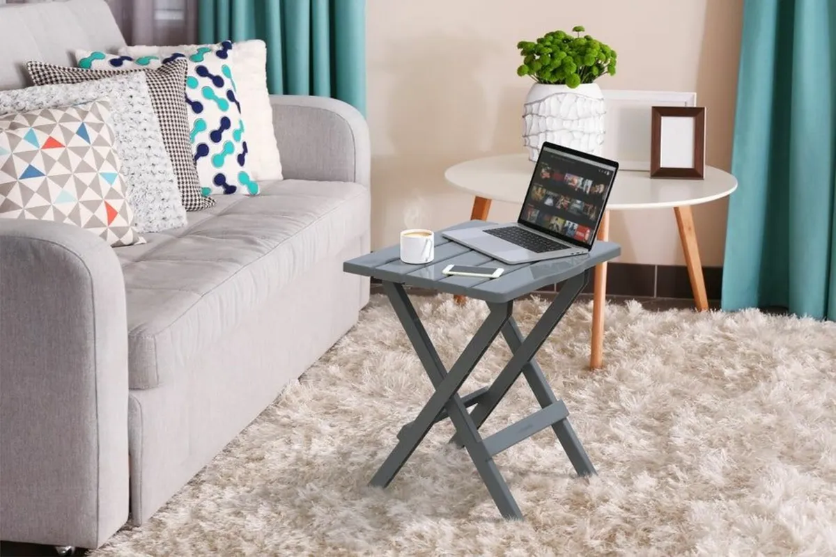 ✅ Duramax Portable Sitting Set – Grey 🪑🪑 + Table - Image 2