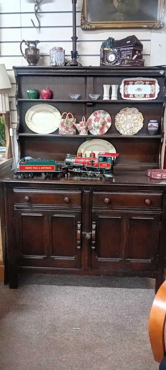Ercol Dark Elm Dresser - Image 1