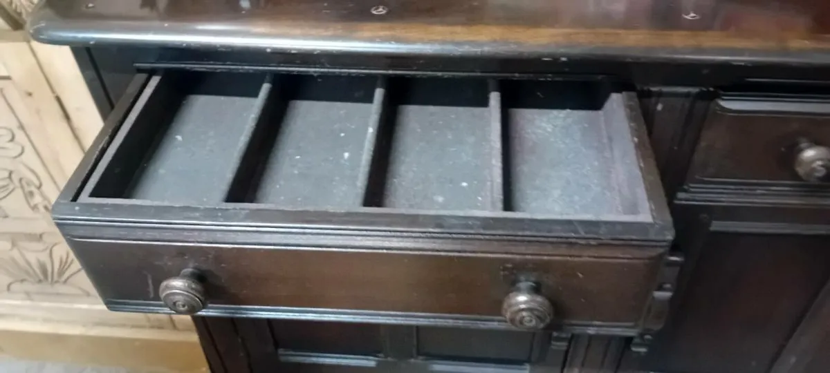 Ercol Dark Elm Dresser - Image 2