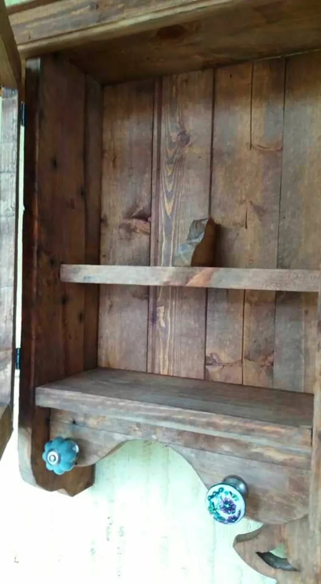 NEW Rustic floating display  / storage - Image 2