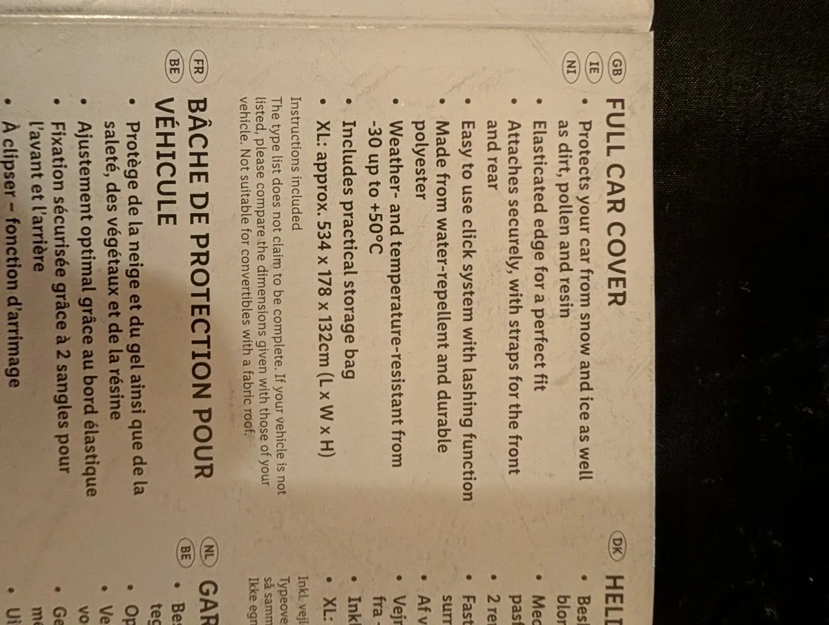 Full car cover - Image 3