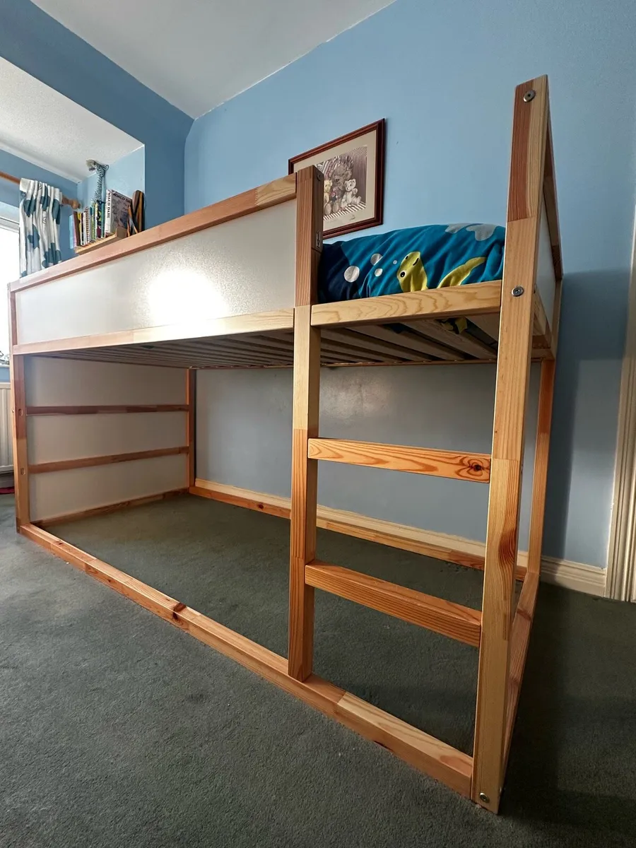 Ikea Kura Bed and Åfjäll Mattress - Image 2