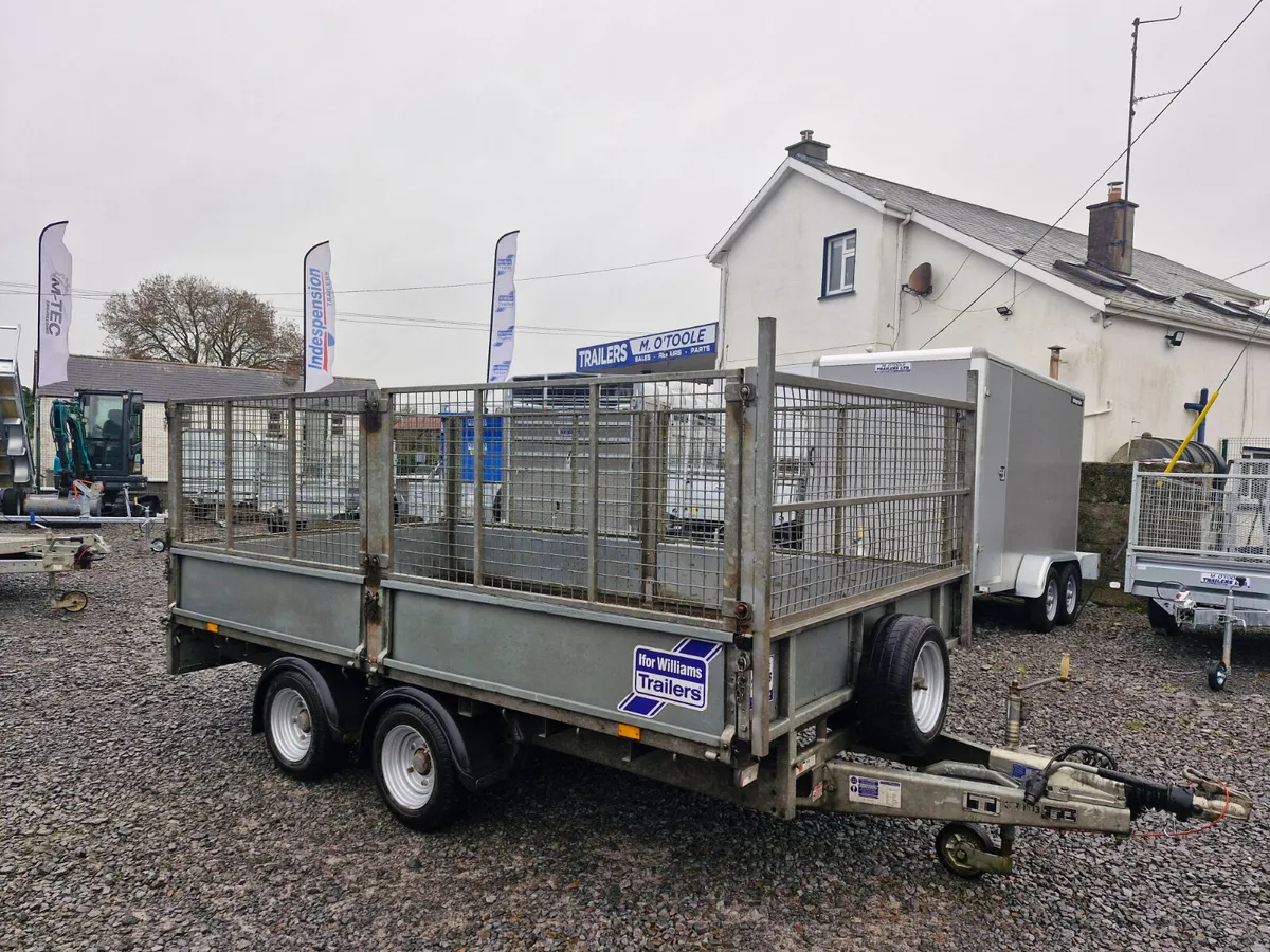 IFOR WILLIAMS   12' x 6'6"  DROPSIDES TRAILERS - Image 1
