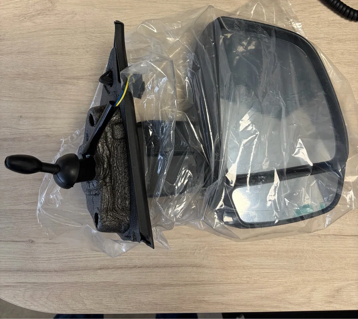 RHS wing mirror Fiat Doblo 2010 onwards - Image 2