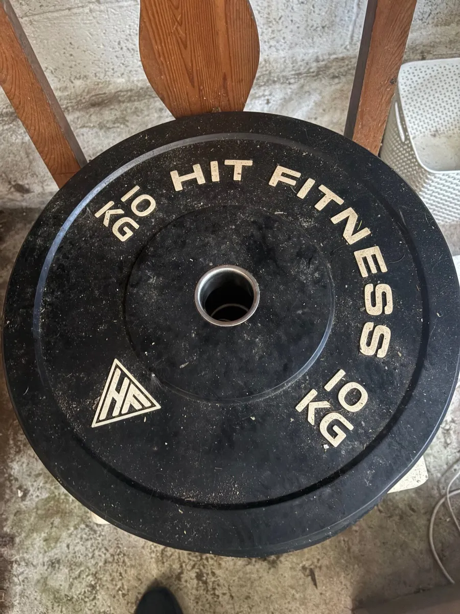 Gym Equipment - Olympic bar bell, bench, rack - Image 1