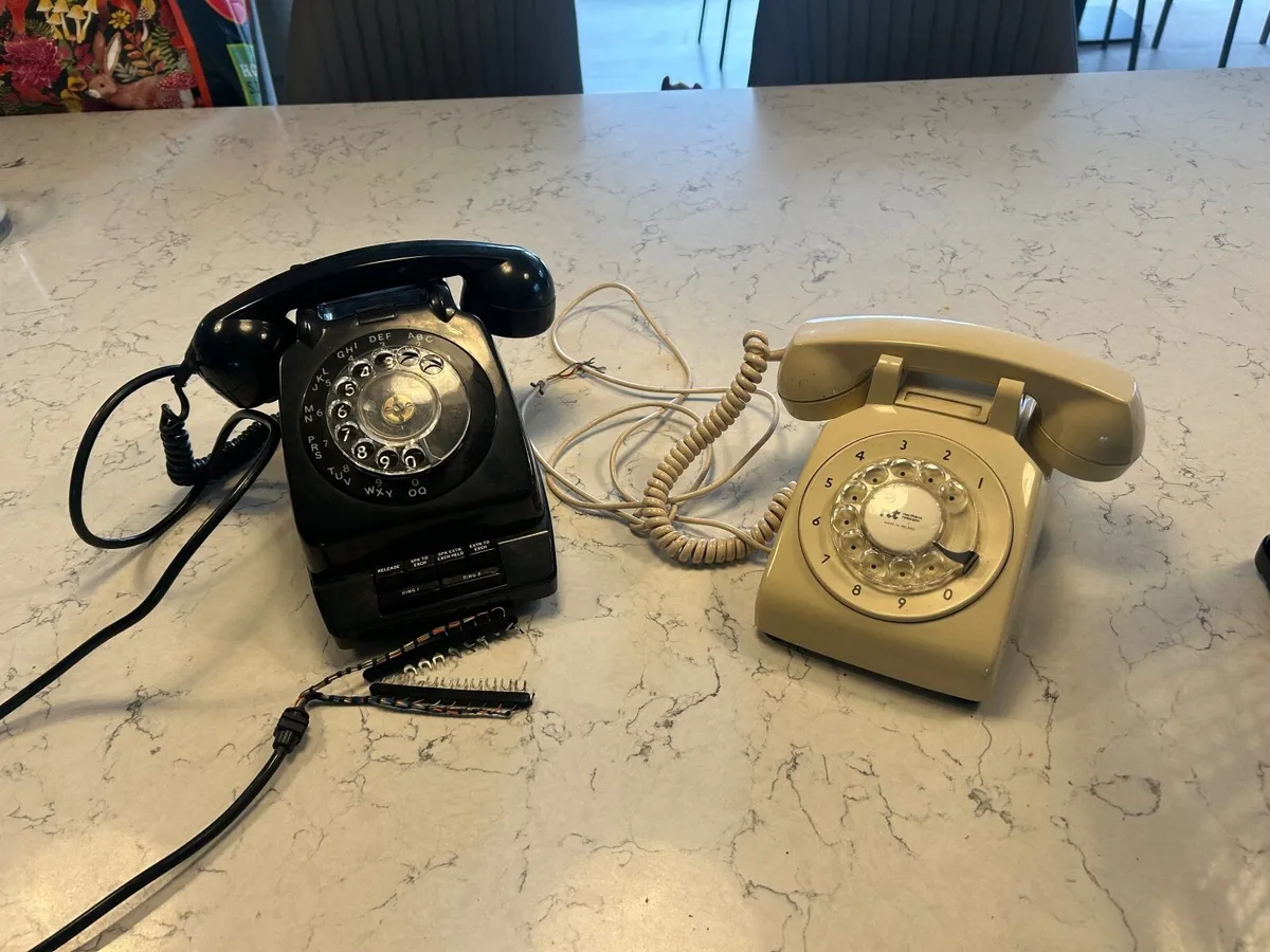Rotary Phones Vintage - Image 1