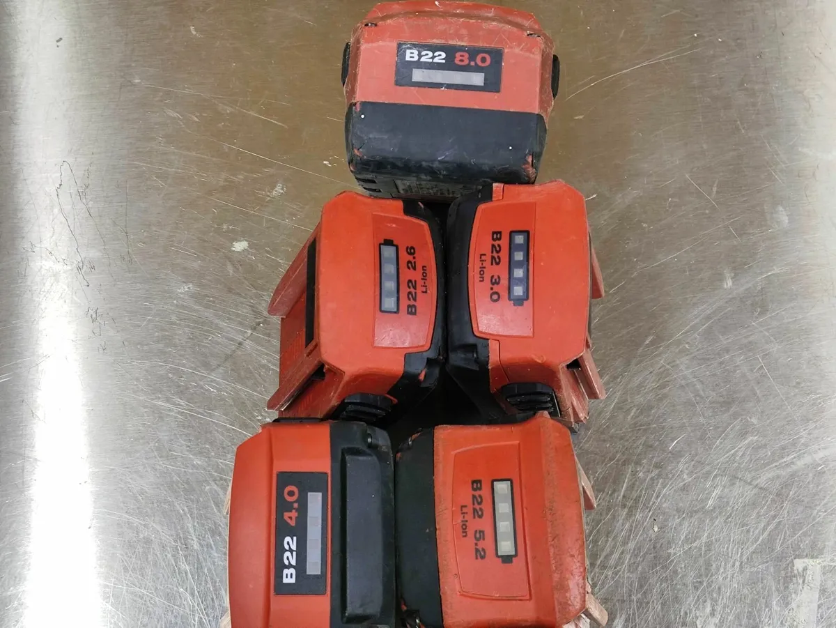 Hilti b22 batteries.