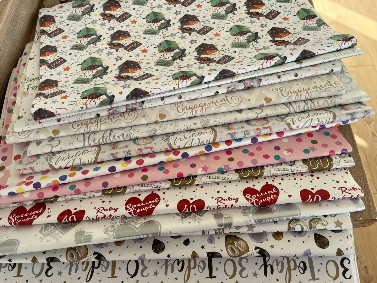Party Banner, Gift Wrapping Paper - Image 2